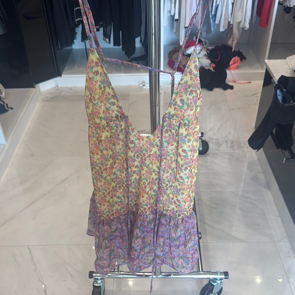 Bananhot vesi blossom mini dress